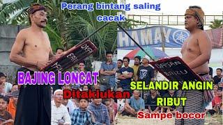 SELANDIR VS BAJING LONCAT bocor setelah di serang bertubi tubi || perang bintang desa dasan baru