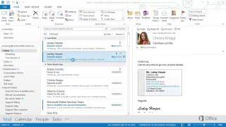 Chap 08 01 Import  and export vCards to outlook contacts
