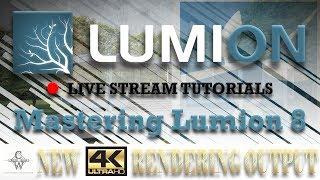 Lumion 8 4K Rendering Output | Lumion Live Stream Tutorials