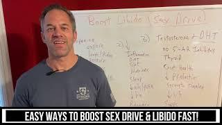 EASY WAY TO BOOST SEX DRIVE & LIBIDO FAST