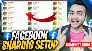 Sharing Set-up Facebook Complete Guide Practical | Clone IDs | Multiple Browsers | Sharing