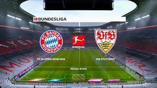 Bayern Munich vs Stuttgart | Allianz Arena | 2020-21 Bundesliga | PES 2021