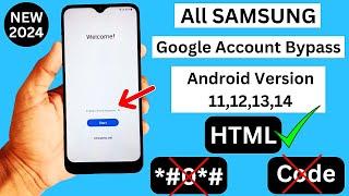 WITHOUT PC:- All Samsung A10,A20,A30,A12,A03,A23,A50 FRP Bypass Android 12/13 Remove Google Account