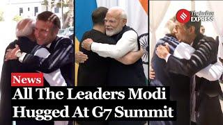 From Macron To Zelensky: Here's Everyone PM Modi Hugged At G7 Summit 2024