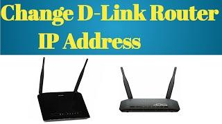 How to change d link router ip address | D Link route ip address change
