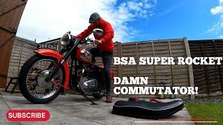 BSA A10 Super Rocket - Dynamo Commutator Fixed!