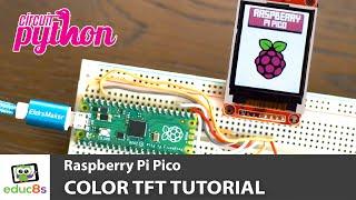 Raspberry Pi Pico ST7735 display tutorial - CircuitPython