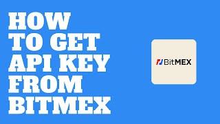 BITMEX TRADING BOT - How to get API Key from Bitmex