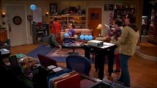 Leonard soughts out the guys = Laser Clay Shooting (TBBT: The Workplace Proximity)