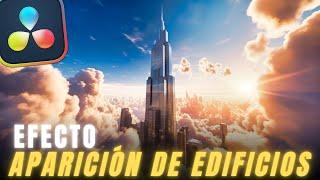 Efecto aparición de edificios en Davinci Resolve 19 GRATIS! | Tutorial