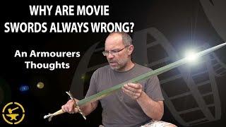 Why are movie swords always wrong? (An armourers thoughts)