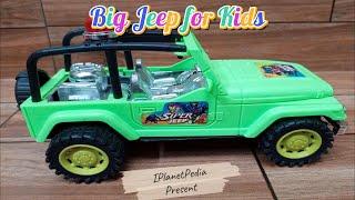 Big Jeep For Kids  | Jeep For Kids #iplanetpedia #toys #kids #jeep #car #cartoys