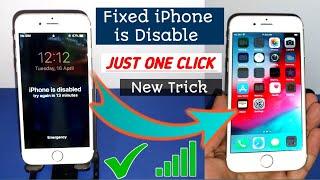 Iphone 6/6+ disabled passcode bypass done by unlock ToolWith Sim Unlock Tool Ramdisk passcode