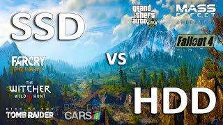 SSD vs HDD Test in 7 Games (Loading\FPS)