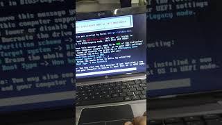 UEFI mode can't boot  windows 10 installation error?