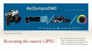 How to recreate your cameras JPEG