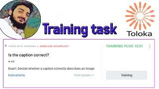 Is the caption correct? | training task | toloka new task | toloka | easystepses