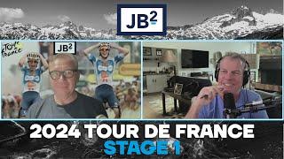 Is Jonas Vingegaard in Better Shape Than Expected? | Tour de France 2024 Stage 1 | JB2