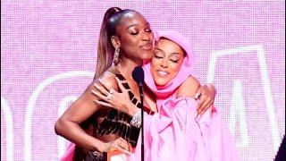 Normani SHADES & DRAGS Nicki Minaj while presenting Doja Cat | Normani vs. Nicki Minaj beef