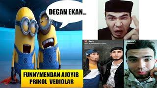 FUNNYMEN ENG SARA TIK TOK VEDIOLARI //DEGAN EKAN.. degan ekan kulgu yangiliklar deganakan prikol