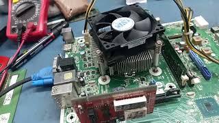 how to repair one time power on condition hp 280 g3 desktop motherboard