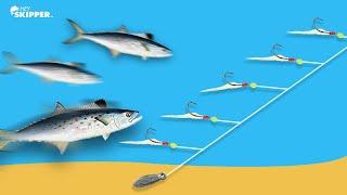 Catching Fish w/ NO BAIT!? (5 Hook Fishing Rig)