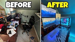 TRANSFORMING MY YOUNGER BROTHERS SETUP INTO HIS DREAM GAMING SETUP!