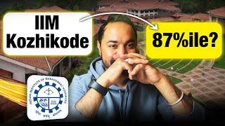 Minimum Score To Get In IIM Kozhikode | Category Wise Cutoff | RTI DATA #mbaprepration