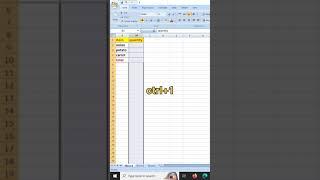 Excel Short tricks and tips #shorts #thebwcs