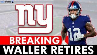  Darren Waller OFFICIALLY RETIRES, Go Sign Stephon Gilmore NOW | NY Giants News