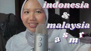 ASMR| BAHASA INDONESIA & MALAYSIA trigger words and personal attention