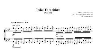 J. S. Bach (or C. P. E. Bach) – Pedal-Exercitium, BWV 598 (Piano transcription)