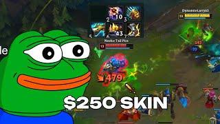 RATIRL AD TWITCH + DARKSEAL VS $250 JINX SKIN