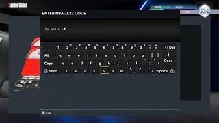 NBA 2K22 MyTEAM Best Of NBA 2K22 Locker Code