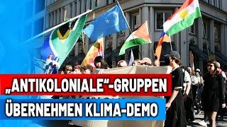 Klima? "Antikoloniale"-Gruppen übernehmen Fridays for Future Demonstration!