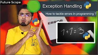 #24 Exception Error Handling in Python | Try, Except, While True |Hindi |Urdu