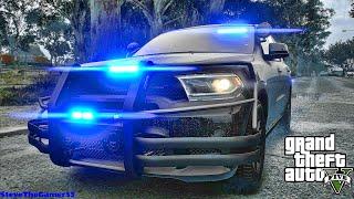 Playing GTA 5 As A POLICE OFFICER Park Ranger Patrol|| GTA 5 Mod| 4K