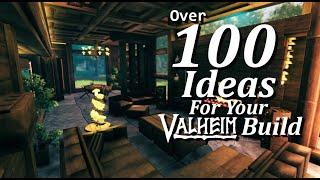 Valheim - OVER 100 Interior Decorating Ideas for your home and how to build them