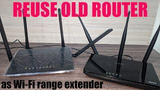 How to use old D-Link router as Wi-Fi extender