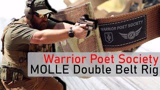 Warrior Poet Society MOLLE Double Belt : The Best Overall War Belt