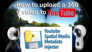 How to upload a 360 video to YouTube