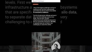 HealthTech: Why AI Needs Better Data to Transform Healthcare #datascience #aiinnovation #healthcare
