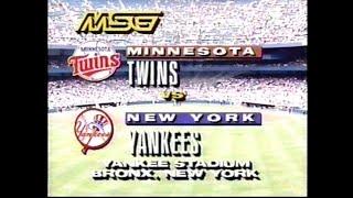 June 23, 1991-Twins vs. Yankees (MSG)