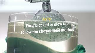 CLR - How To Clean Your Indoor Taps With CLR Bathroom & Kitchen Active Cleaner