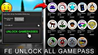 [ FE ] All Gamepass Unlocker Script - Any Gamepasses for Free! | Roblox Scripts BrookHaven  *2024*