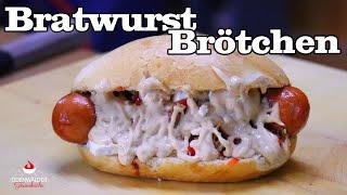 Bratwurst Brötchen - Saftig und Lecker