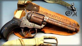 Restoring old Colt Lightning Revolver M1877, (with test firing)  #restoration  #colt