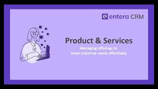 Entera CRM: Product & Service Management