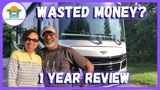 One year review of our RV.  2021 Fleetwood Bounder 35K likes and dislikes