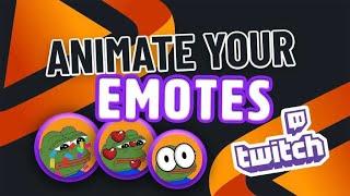 CREATE ANIMATED EMOTES FOR TWITCH AND DISCORD - OWN3D ANIMATED EMOTE MAKER